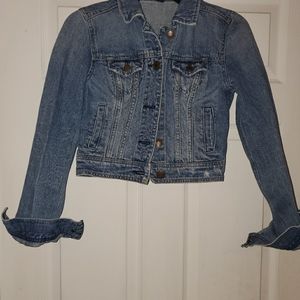 American Eagle jean jacket women extra small